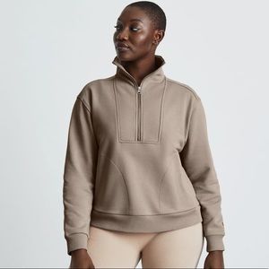 Everlane Track Half-Zip
